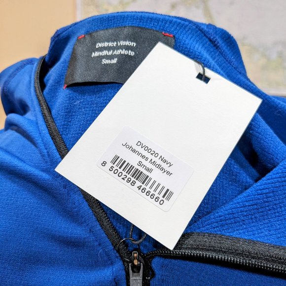 DISTRICT VISION | Johannes Thermal Mid-Layer | Navy - Picture 7 of 8